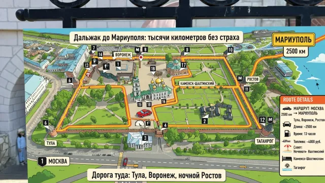 Дальняк до Мариуполя: тысячи километров без страха